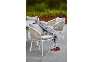 Spisestol Hillerstorp Lersund Hvit - Hvit - Hagemøbler & utemiljø - Balkong & terrasse - Balkongmøbler - Balkongstoler