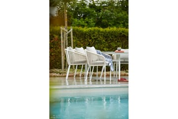 Spisestol Hillerstorp Lersund Hvit - Hvit - Hagemøbler & utemiljø - Balkong & terrasse - Balkongmøbler - Balkongstoler