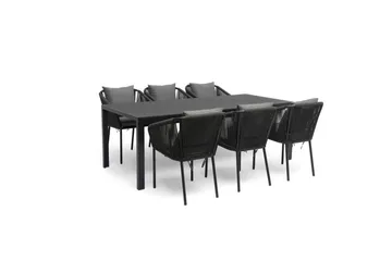 Spisestol Hillerstorp Lersund Svart - Svart - Hagemøbler & utemiljø - Balkong & terrasse - Balkongmøbler - Balkongstoler