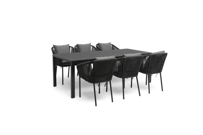 Spisestol Hillerstorp Lersund Svart - Svart - Hagemøbler & utemiljø - Balkong & terrasse - Balkongmøbler - Balkongstoler