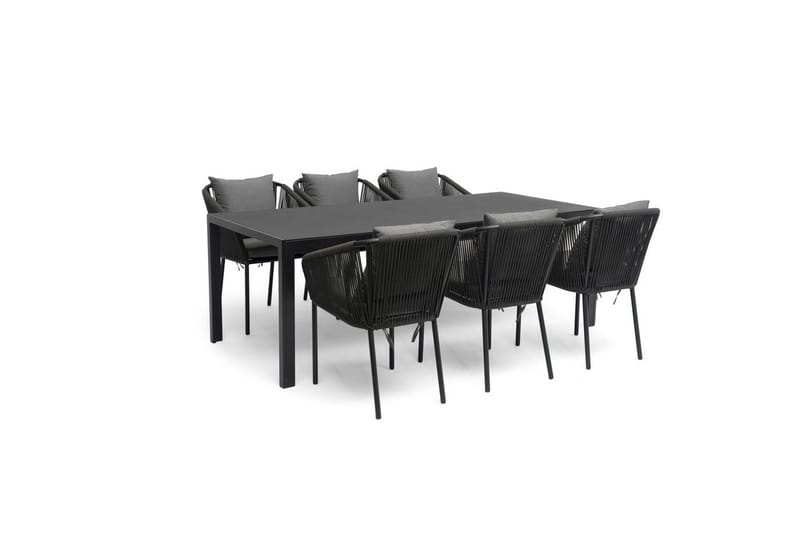 Spisestol Hillerstorp Lersund Svart - Svart - Hagem øbler & utemiljø - Balkong & terrasse - Balkongmøbler - Balkongstoler