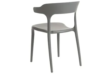 Squinzano Lenestol - Grå - Hagemøbler & utemiljø - Balkong & terrasse - Balkongmøbler - Balkongstoler