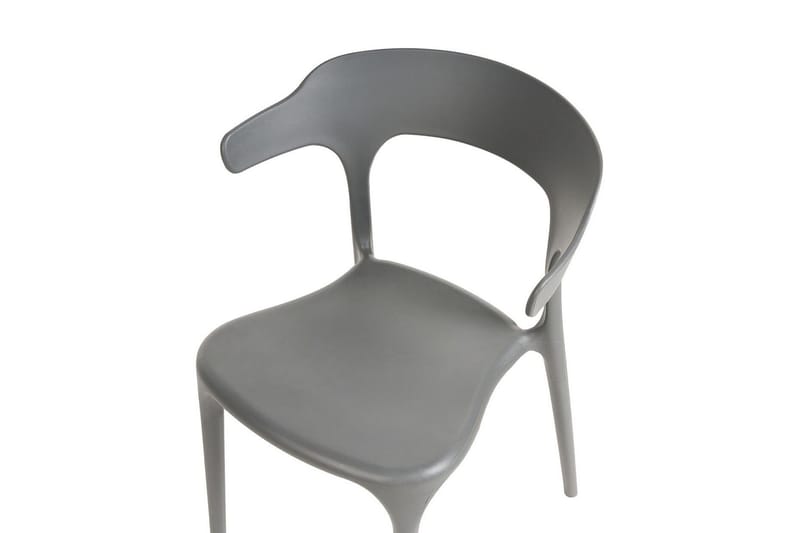 Squinzano Lenestol - Grå - Hagemøbler & utemiljø - Balkong & terrasse - Balkongmøbler - Balkongstoler