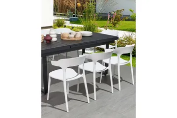 Squinzano Lenestol - Hvit - Hagemøbler & utemiljø - Balkong & terrasse - Balkongmøbler - Balkongstoler