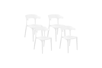 Squinzano Lenestol - Hvit - Hagemøbler & utemiljø - Balkong & terrasse - Balkongmøbler - Balkongstoler