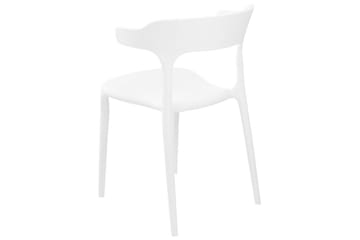 Squinzano Lenestol - Hvit - Hagemøbler & utemiljø - Balkong & terrasse - Balkongmøbler - Balkongstoler