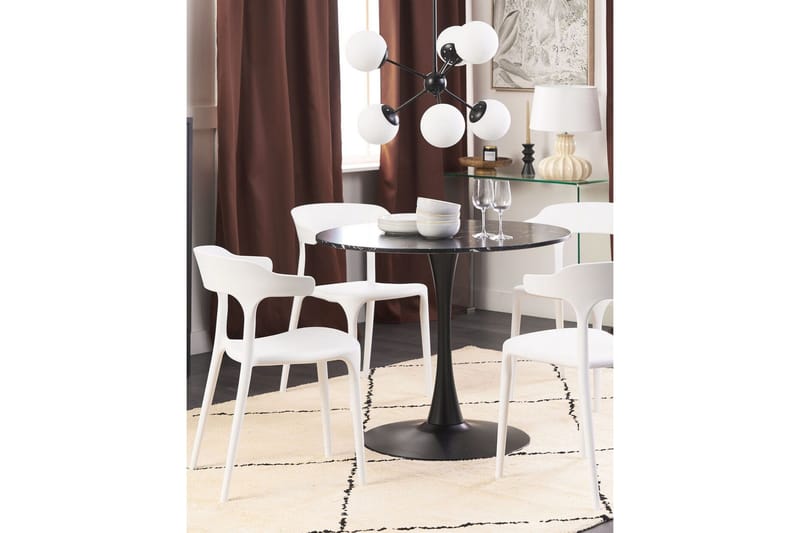 Squinzano Lenestol - Hvit - Hagemøbler & utemiljø - Balkong & terrasse - Balkongmøbler - Balkongstoler