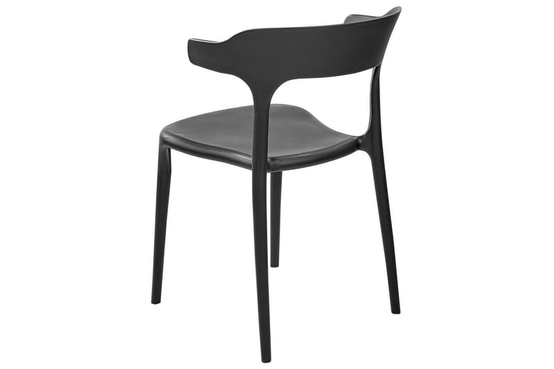 Squinzano Lenestol - Svart - Hagemøbler & utemiljø - Balkong & terrasse - Balkongmøbler - Balkongstoler