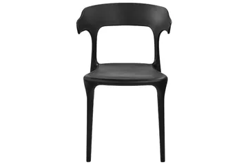 Squinzano Lenestol - Svart - Møbler - Stoler - Spisestuestoler & kjøkkenstoler
