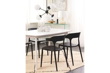 Squinzano Lenestol - Svart - Hagemøbler & utemiljø - Balkong & terrasse - Balkongmøbler - Balkongstoler