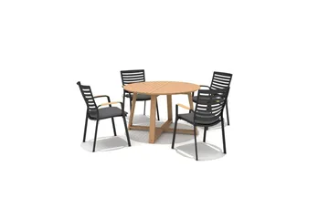 Stablebar lenestol Lifestyle Garden Portals carver 4 - Hagemøbler & utemiljø - Balkong & terrasse - Balkongmøbler - Balkongstoler