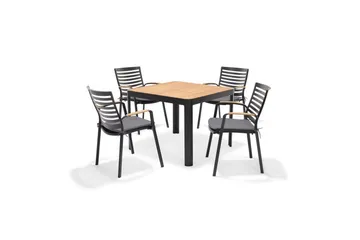 Stablebar lenestol Lifestyle Garden Portals carver 4 - Hagemøbler & utemiljø - Balkong & terrasse - Balkongmøbler - Balkongstoler