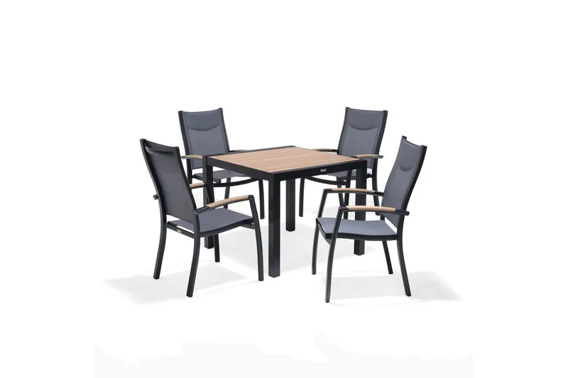 Stablebar lenestol Lifestyle Garden Panama 4-pack - Hagemøbler & utemiljø - Balkong & terrasse - Balkongmøbler - Balkongstoler