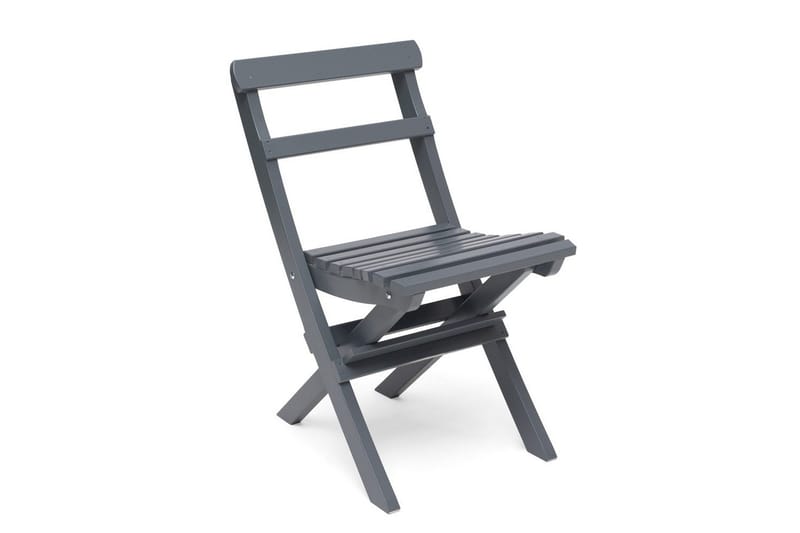 Stol Hillerstorp Torpet klappstol Stålgrå, Stålgrå