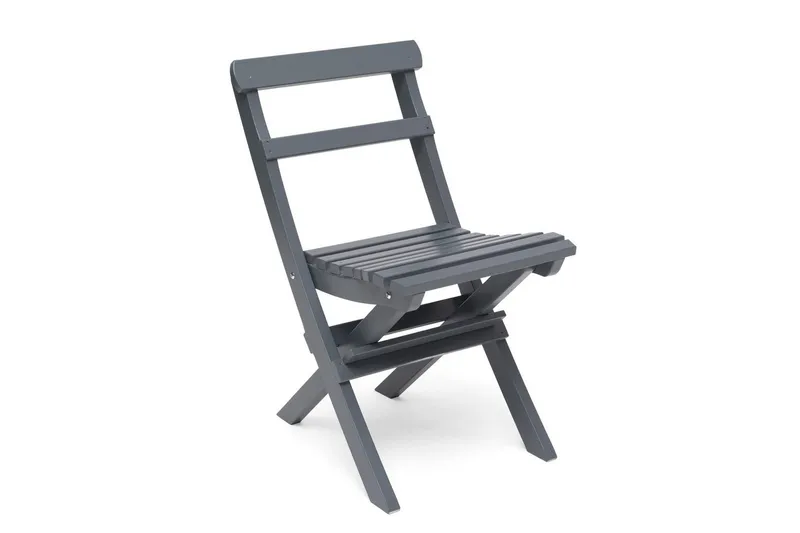 Stol Hillerstorp Torpet klappstol Stålgrå, Stålgrå
