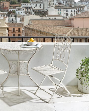 Stol utendørs Juina sammenleggbar - Beige - Hagemøbler & utemiljø - Balkong & terrasse - Balkongmøbler - Balkongstoler