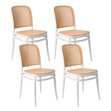 Stol utendørs Plose - Beige/Hvit - Hagemøbler & utemiljø - Balkong & terrasse - Balkongmøbler - Balkongstoler