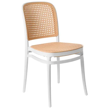 Stol utendørs Plose - Beige/Hvit - Hagemøbler & utemiljø - Balkong & terrasse - Balkongmøbler - Balkongstoler