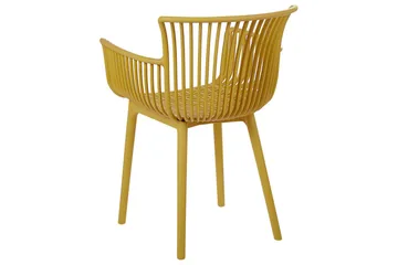 Taurisano Lenestol - Gul - Hagemøbler & utemiljø - Balkong & terrasse - Balkongmøbler - Balkongstoler