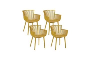 Taurisano Lenestol - Gul - Hagemøbler & utemiljø - Balkong & terrasse - Balkongmøbler - Balkongstoler