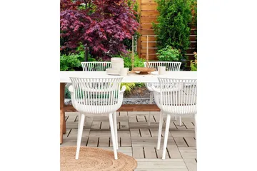 Taurisano Lenestol - Hvit - Hagemøbler & utemiljø - Balkong & terrasse - Balkongmøbler - Balkongstoler