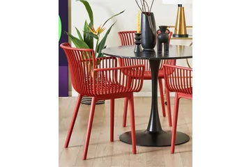 Taurisano Lenestol - Rød - Hagemøbler & utemiljø - Balkong & terrasse - Balkongmøbler - Balkongstoler