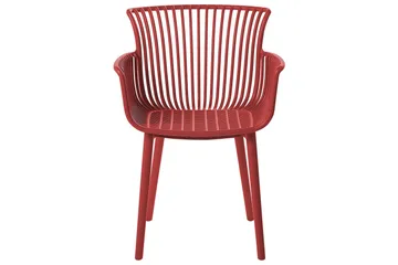 Taurisano Lenestol - Rød - Hagemøbler & utemiljø - Balkong & terrasse - Balkongmøbler - Balkongstoler