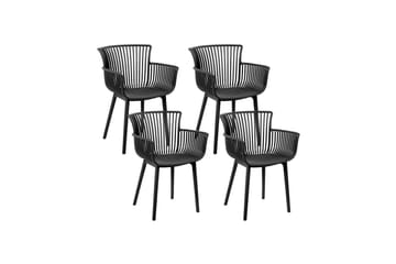 Taurisano Lenestol - Svart - Hagemøbler & utemiljø - Balkong & terrasse - Balkongmøbler - Balkongstoler