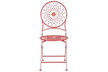 Terrace Spisestol Utendørs - Rød - Hagemøbler & utemiljø - Balkong & terrasse - Balkongmøbler - Balkongstoler