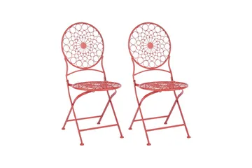 Terrace Spisestol Utendørs - Rød - Hagemøbler & utemiljø - Balkong & terrasse - Balkongmøbler - Balkongstoler