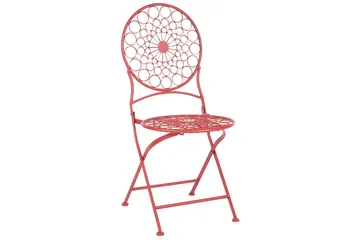 Terrace Spisestol Utendørs - Rød - Hagemøbler & utemiljø - Balkong & terrasse - Balkongmøbler - Balkongstoler