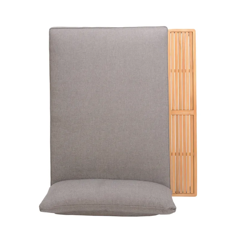 TOPAZ Dagbedd XL - Tre/Grå - Hagemøbler & utemiljø - Balkong & terrasse - Balkongmøbler - Balkongsofa