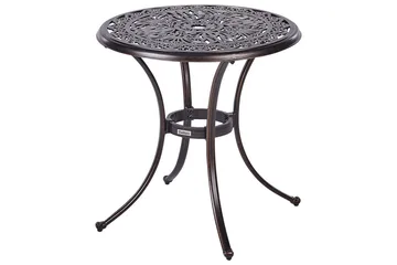 Trädgårdsbord Beliani Andalo Brown - Hagemøbler & utemiljø - Balkong & terrasse - Balkongmøbler - Balkongbord
