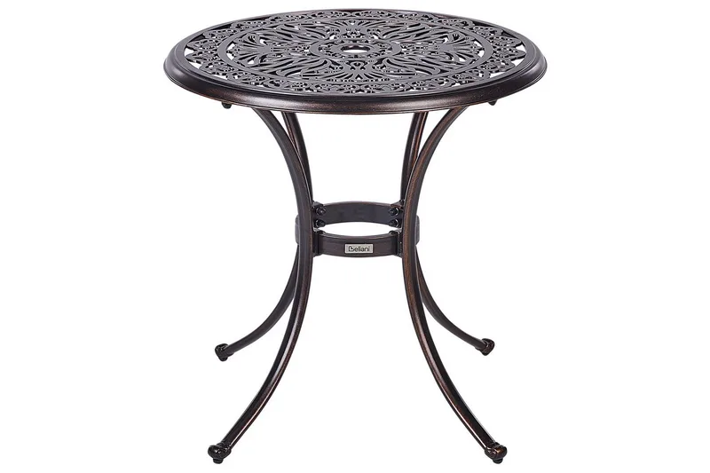 Trädgårdsbord Beliani Andalo Brown - Hagemøbler & utemiljø - Balkong & terrasse - Balkongmøbler - Balkongbord
