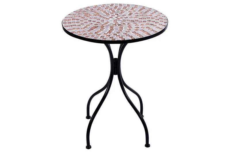 Trädgårdsbord Beliani Carpino Black, GOLD, Grey - Hagemøbler & utemiljø - Balkong & terrasse - Balkongmøbler - Balkongbord