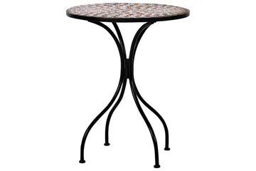 Trädgårdsbord Beliani Carpino Black, GOLD, Grey - Hagemøbler & utemiljø - Balkong & terrasse - Balkongmøbler - Balkongbord