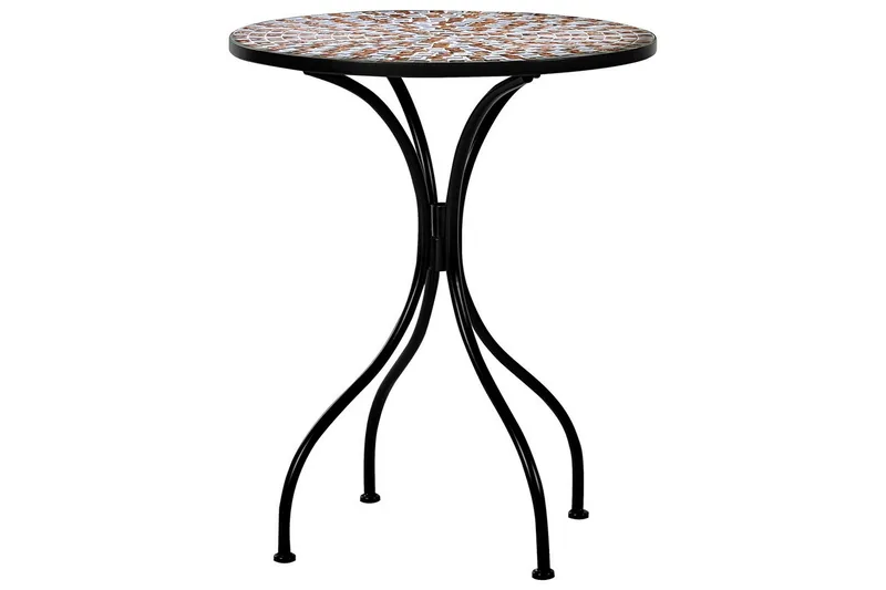 Trädgårdsbord Beliani Carpino Black, GOLD, Grey - Hagemøbler & utemiljø - Balkong & terrasse - Balkongmøbler - Balkongbord