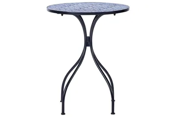 Trädgårdsbord Beliani Cigliano Black||blue - Hagemøbler & utemiljø - Balkong & terrasse - Balkongmøbler - Balkongbord