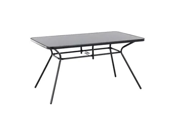Trädgårdsbord Beliani Livo Black - Hagemøbler & utemiljø - Balkong & terrasse - Balkongmøbler - Balkongbord