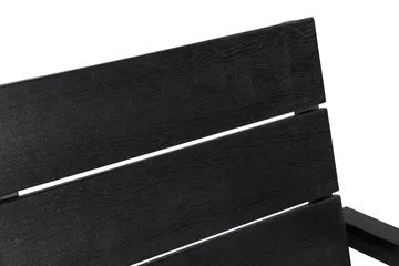 Tunis stablestol utendørs Aintwood - Svart/svart - Hagemøbler & utemiljø - Balkong & terrasse - Balkongmøbler - Balkongstoler