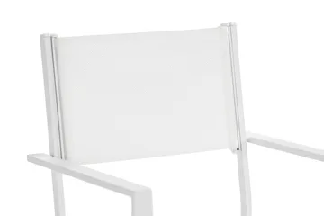 Tunis stablestol utendørs - Hvit/Hvit - Hagemøbler & utemiljø - Balkong & terrasse - Balkongmøbler - Balkongstoler