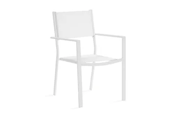 Tunis stablestol utendørs - Hvit/Hvit - Hagemøbler & utemiljø - Balkong & terrasse - Balkongmøbler - Balkongstoler