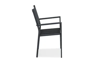 Tunis stablestol utendørs - Svart - Hagemøbler & utemiljø - Balkong & terrasse - Balkongmøbler - Balkongstoler