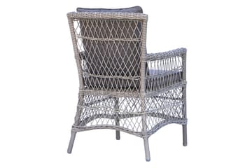 Utendørslenestol Aruba - Grå - Hagemøbler & utemiljø - Balkong & terrasse - Balkongmøbler - Balkongstoler