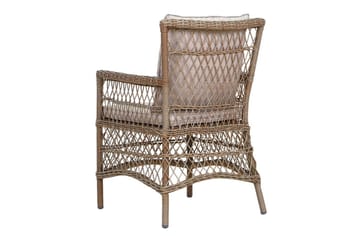 Utendørslenestol Aruba - Naturlig - Hagemøbler & utemiljø - Balkong & terrasse - Balkongmøbler - Balkongstoler