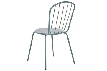 Victoriaville Spisestol Utendørs - Blå - Hagemøbler & utemiljø - Balkong & terrasse - Balkongmøbler - Balkongstoler