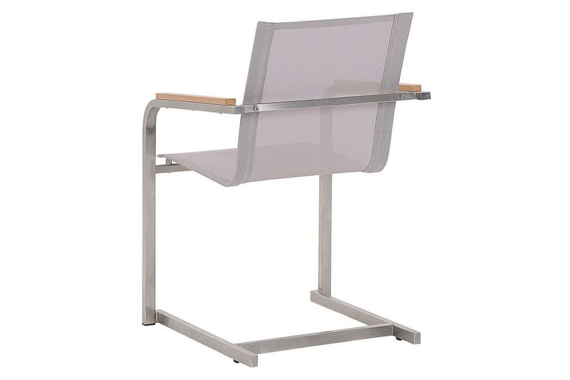 Zervo Lenestol - Beige/Sølv - Hagemøbler & utemiljø - Balkong & terrasse - Balkongmøbler - Balkongstoler