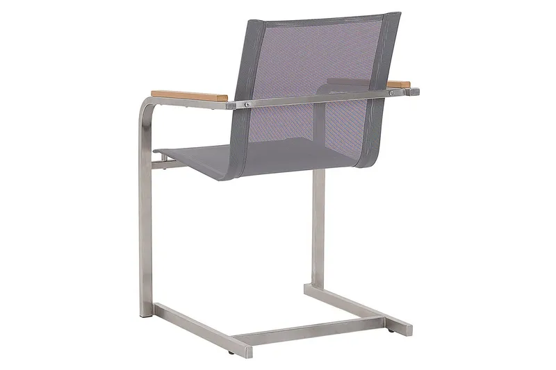 Zervo Lenestol - Grå/Sølv - Hagemøbler & utemiljø - Balkong & terrasse - Balkongmøbler - Balkongstoler