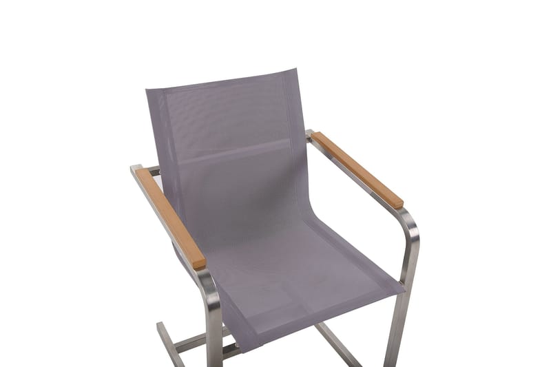 Zervo Lenestol - Grå/Sølv - Hagemøbler & utemiljø - Balkong & terrasse - Balkongmøbler - Balkongstoler