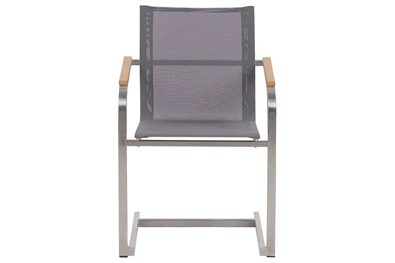Zervo Lenestol - Grå/Sølv - Hagemøbler & utemiljø - Balkong & terrasse - Balkongmøbler - Balkongstoler